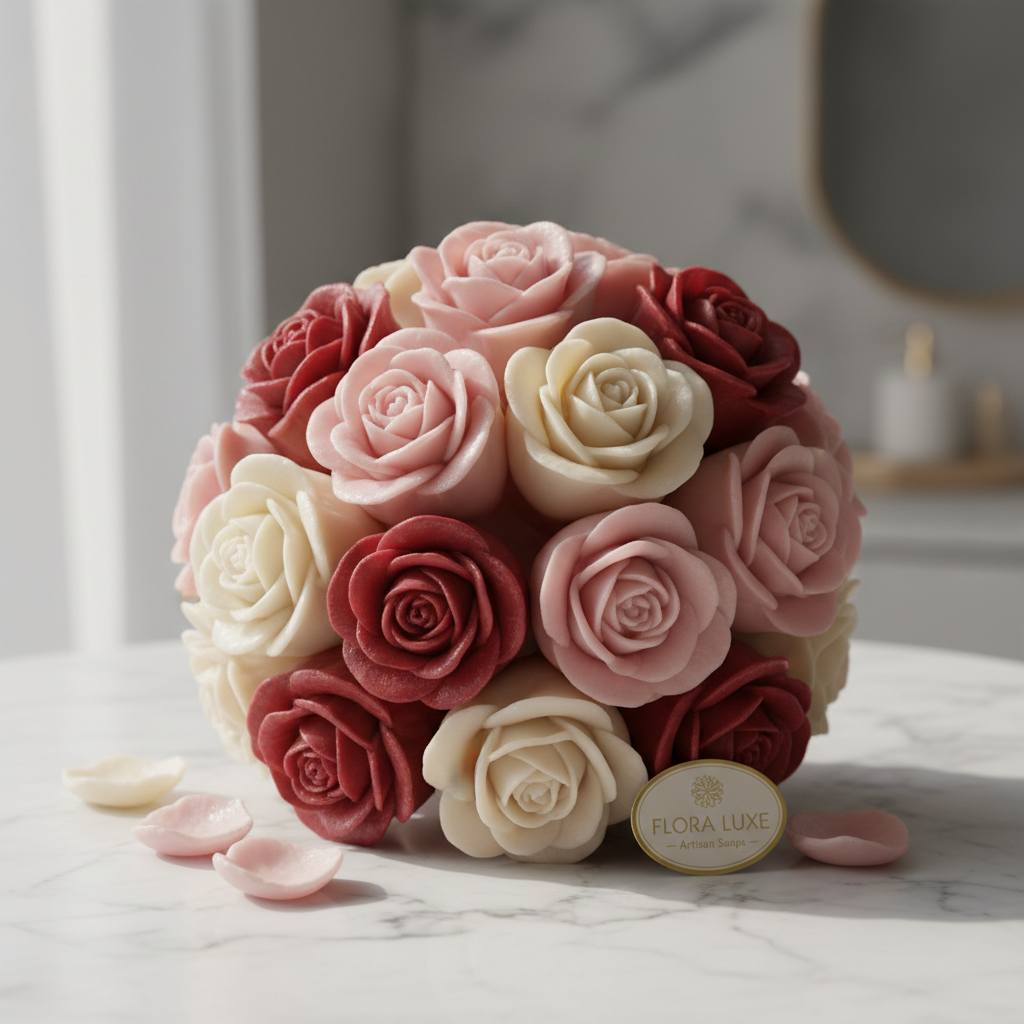 Boxed Soap Flowers
